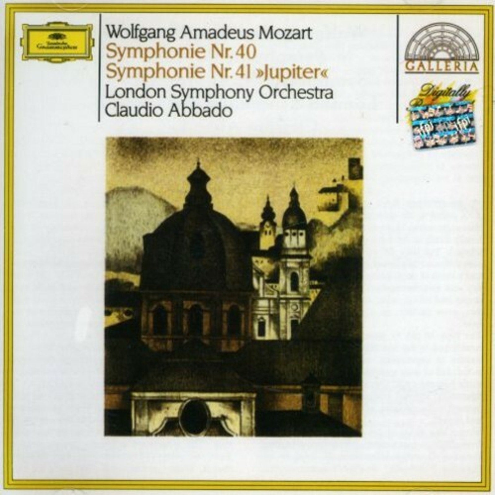 Symphonies 40 & 41 " Jupiter " by W.a. Mozart (CD, 1987)