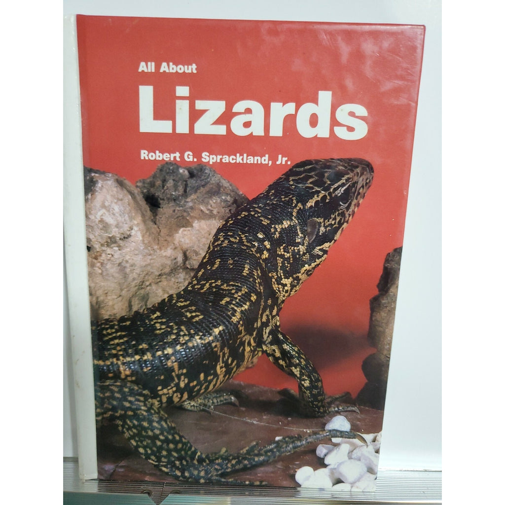 All about Lizards by Robert G. Sprackland Jr. (1989, Hardcover)