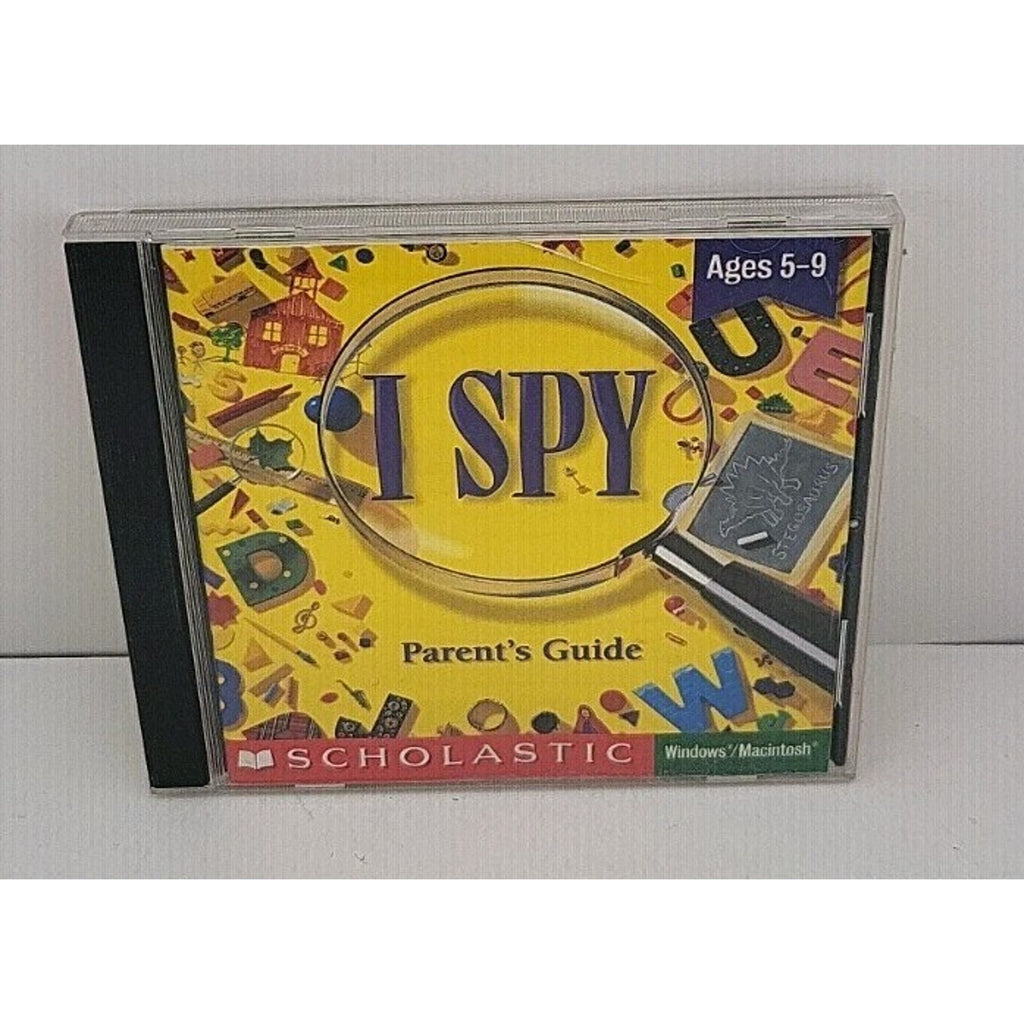 I Spy -- Brain-Busting Games for Kids (PC, 1997)