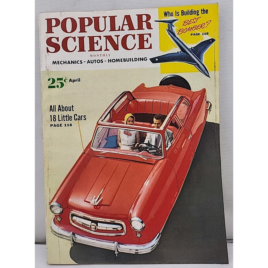 Popular Science Monthly Mechanics-Autos-Homebuilding - April 1953 - Vol.162 No.4