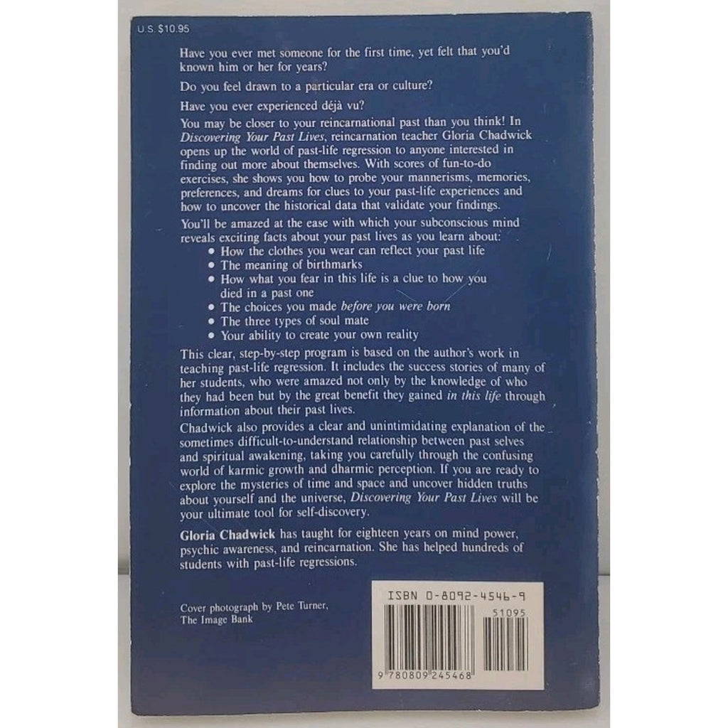 Discovering Your Past Lives by Gloria Chadwick (1988, Trade Paperback)