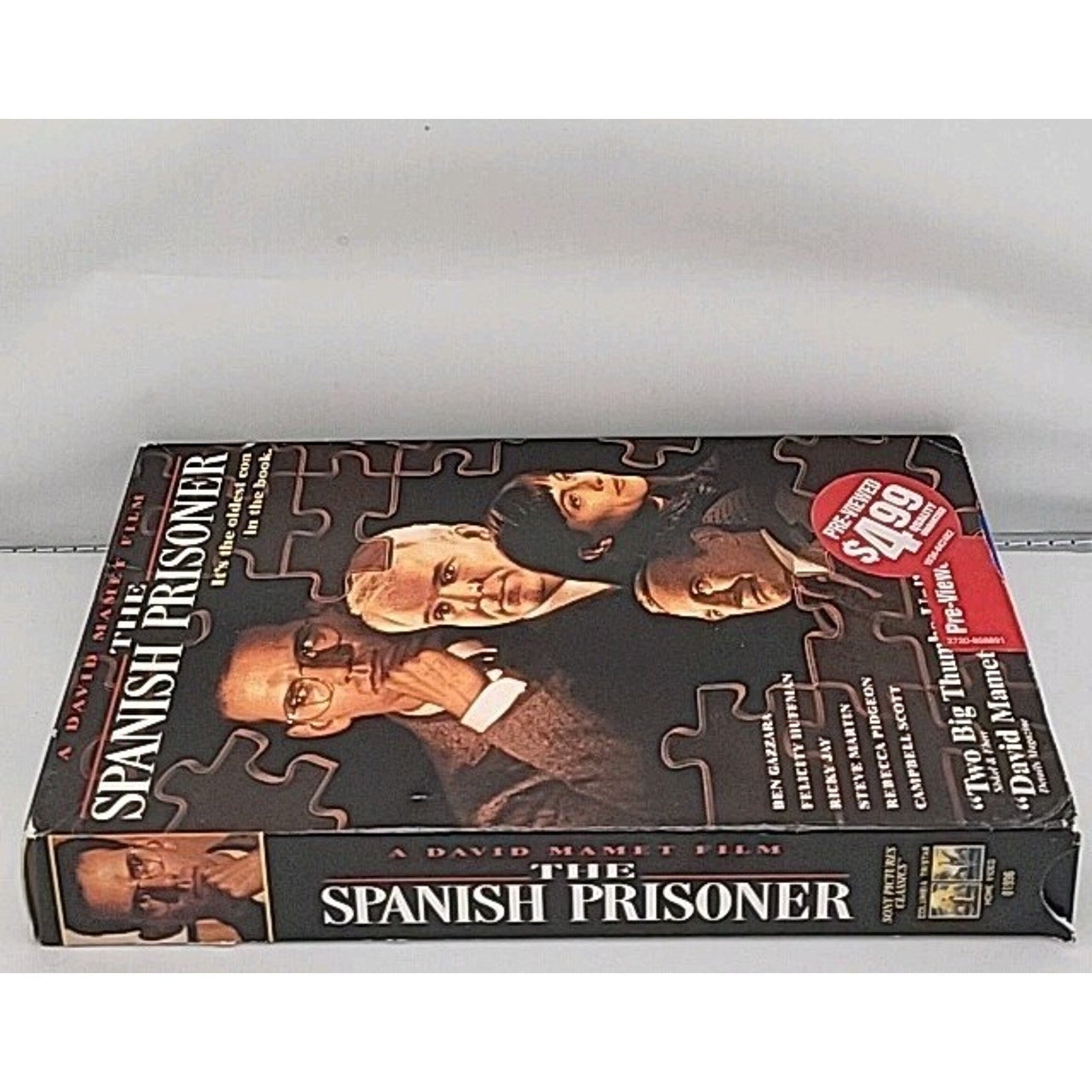The Spanish Prisoner VHS 1997 Thriller Original Release Columbia Pictures