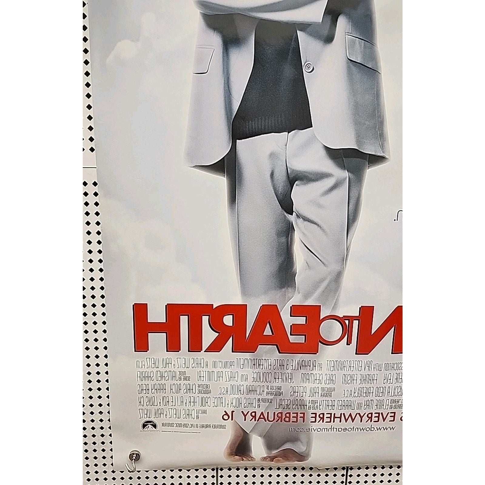 Down to Earth (Final) Movie Theater Poster 27x40 Double Sided