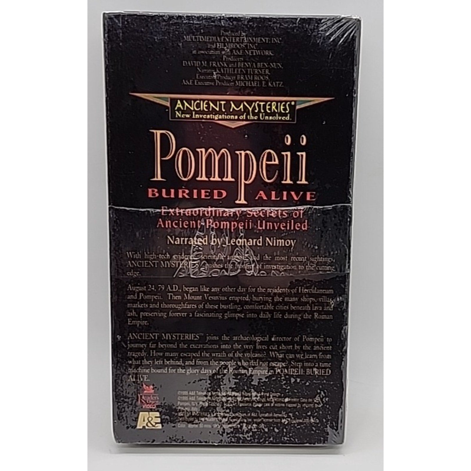 Pompeii Buried Alive Reader's Digest VHS *Brand New*