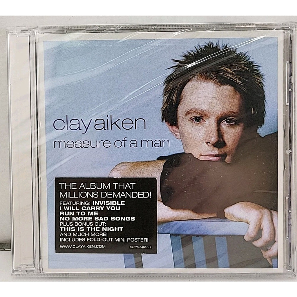Measure of a Man by Clay Aiken (CD, 2003) *Brand New*