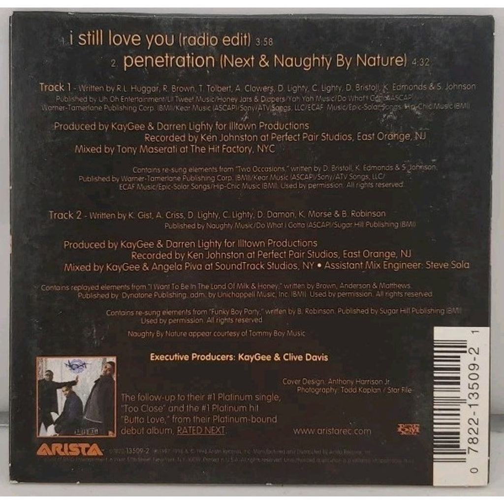 I Still Love You [Single] by Next (CD, Jul-1998, Arista)