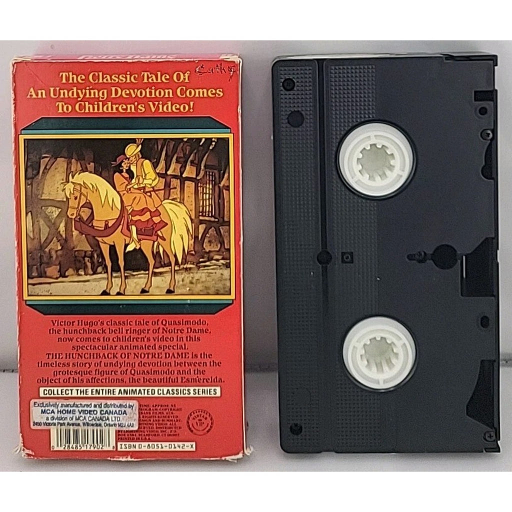 Animated Classics - The Hunchback Of Notre Dame - VHS