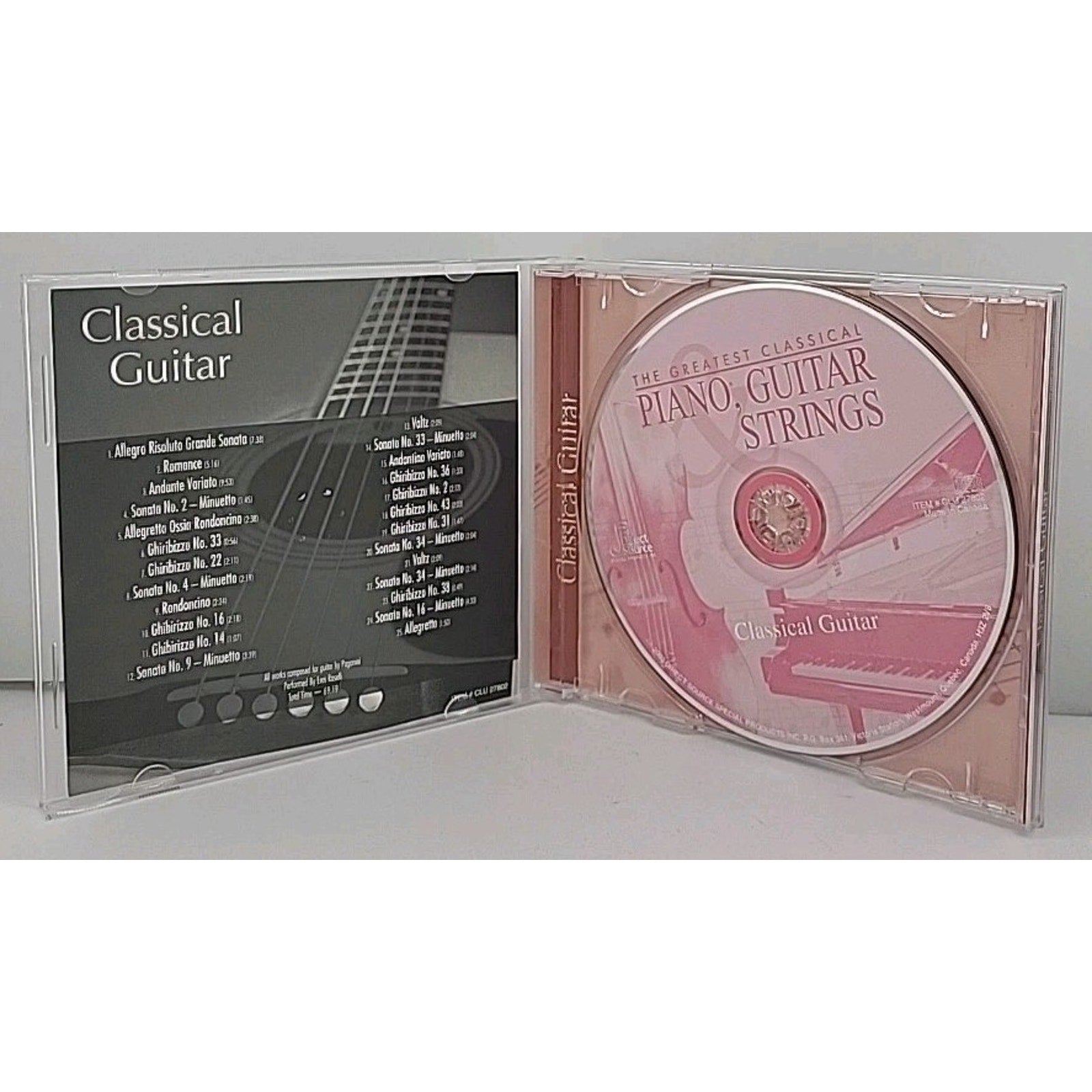 Classical Guitar Music CD