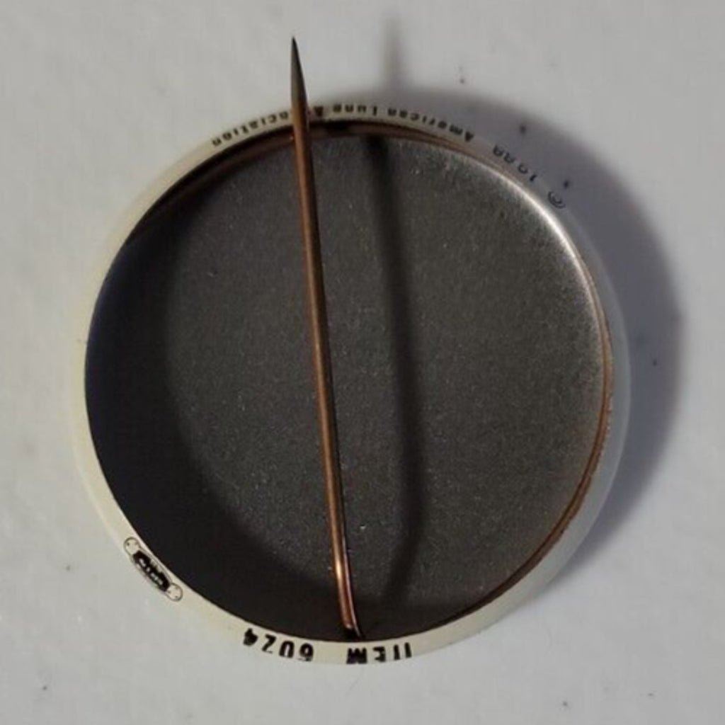 Yes I Mind If You Smoke Pin Button Vintage American Lung Association