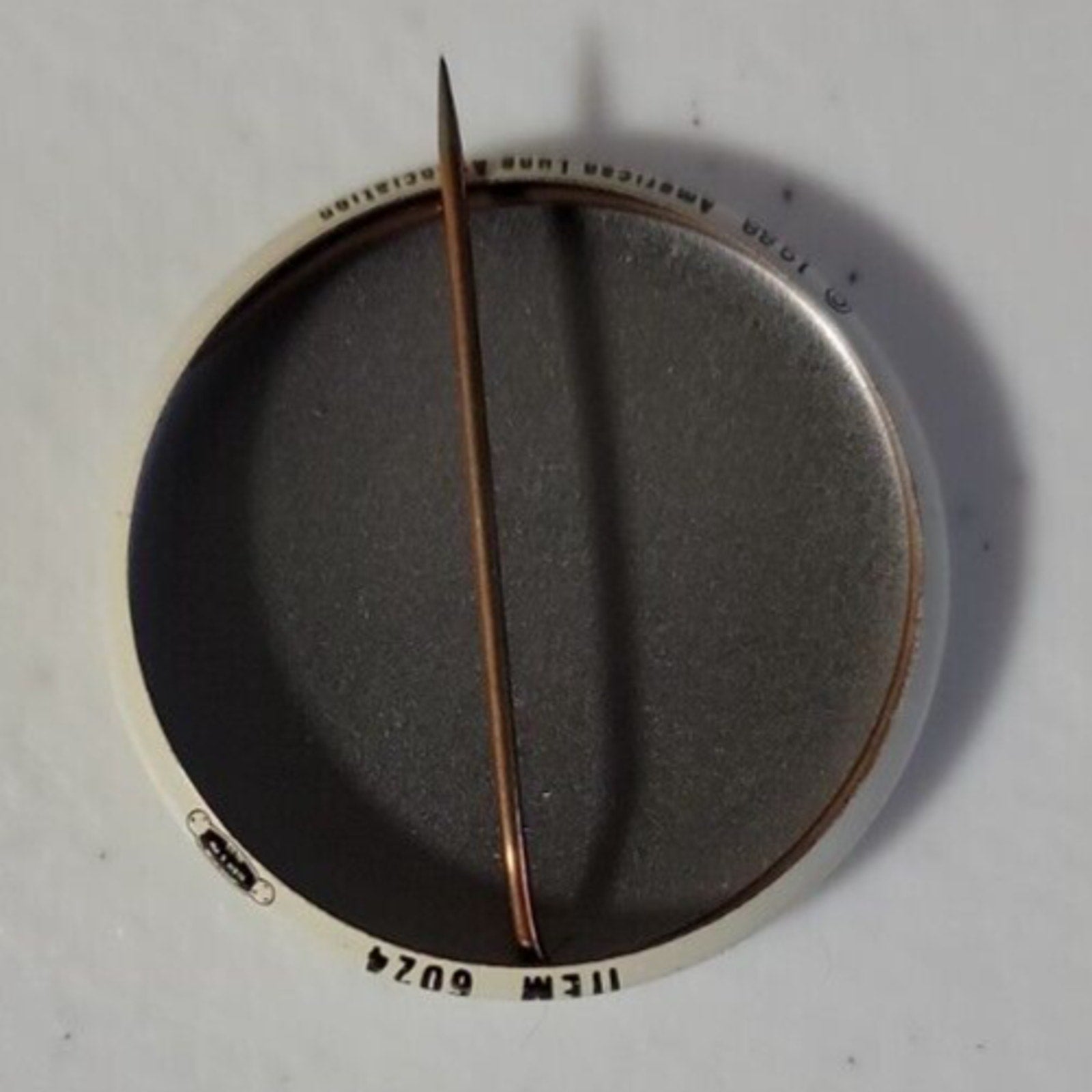 Yes I Mind If You Smoke Pin Button Vintage American Lung Association