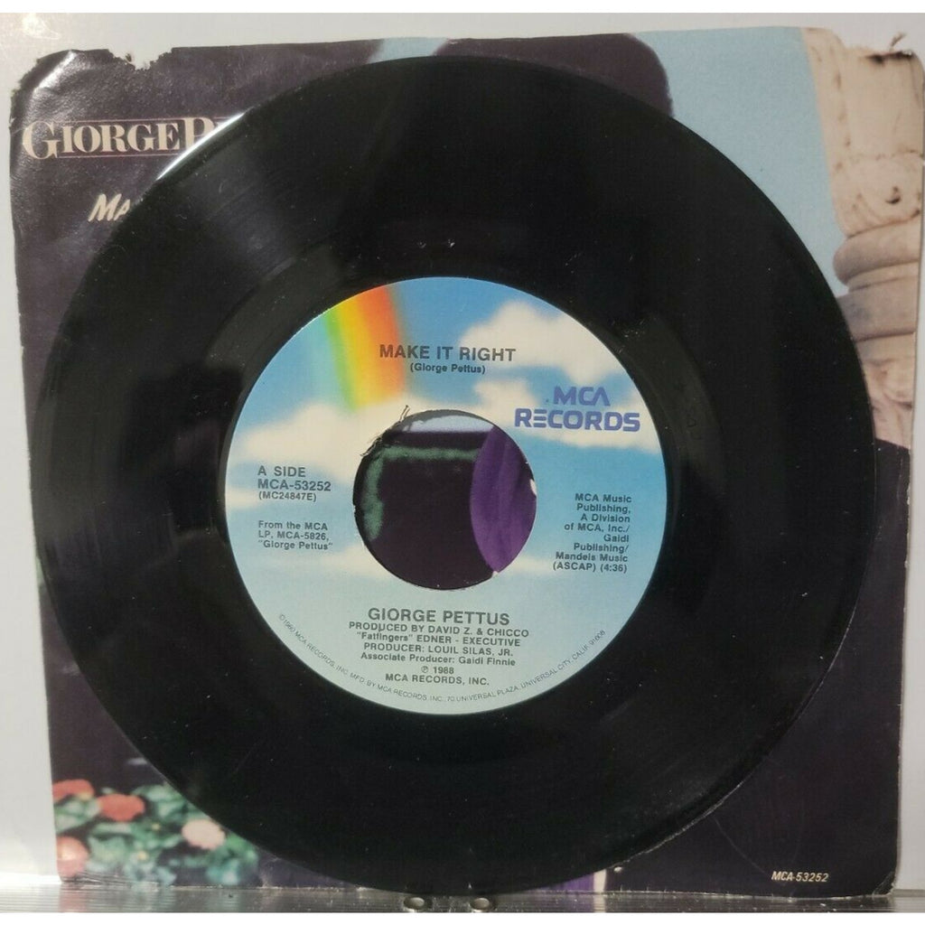 George Pettus - Make It Right (Vinyl)