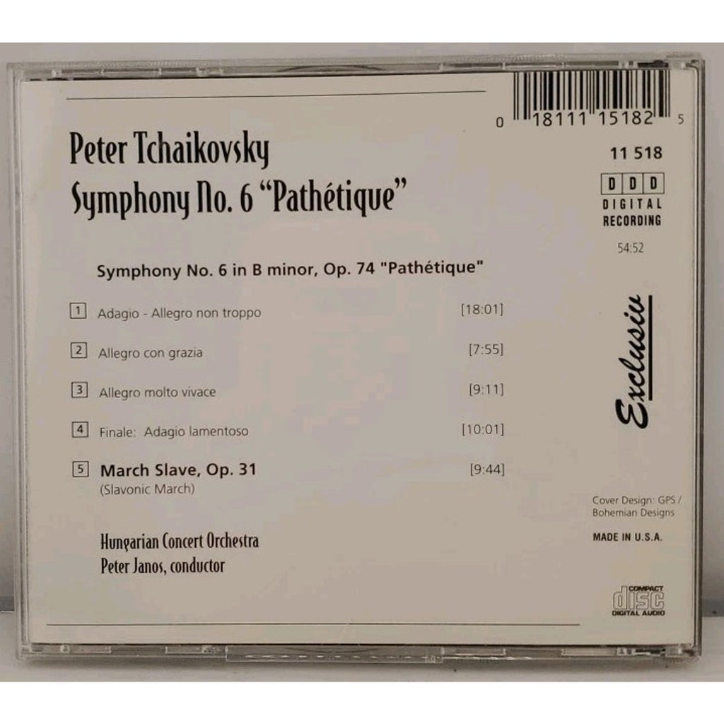 P.I. Tchaikovsky : Symphony 6/March Slave CD (1997)
