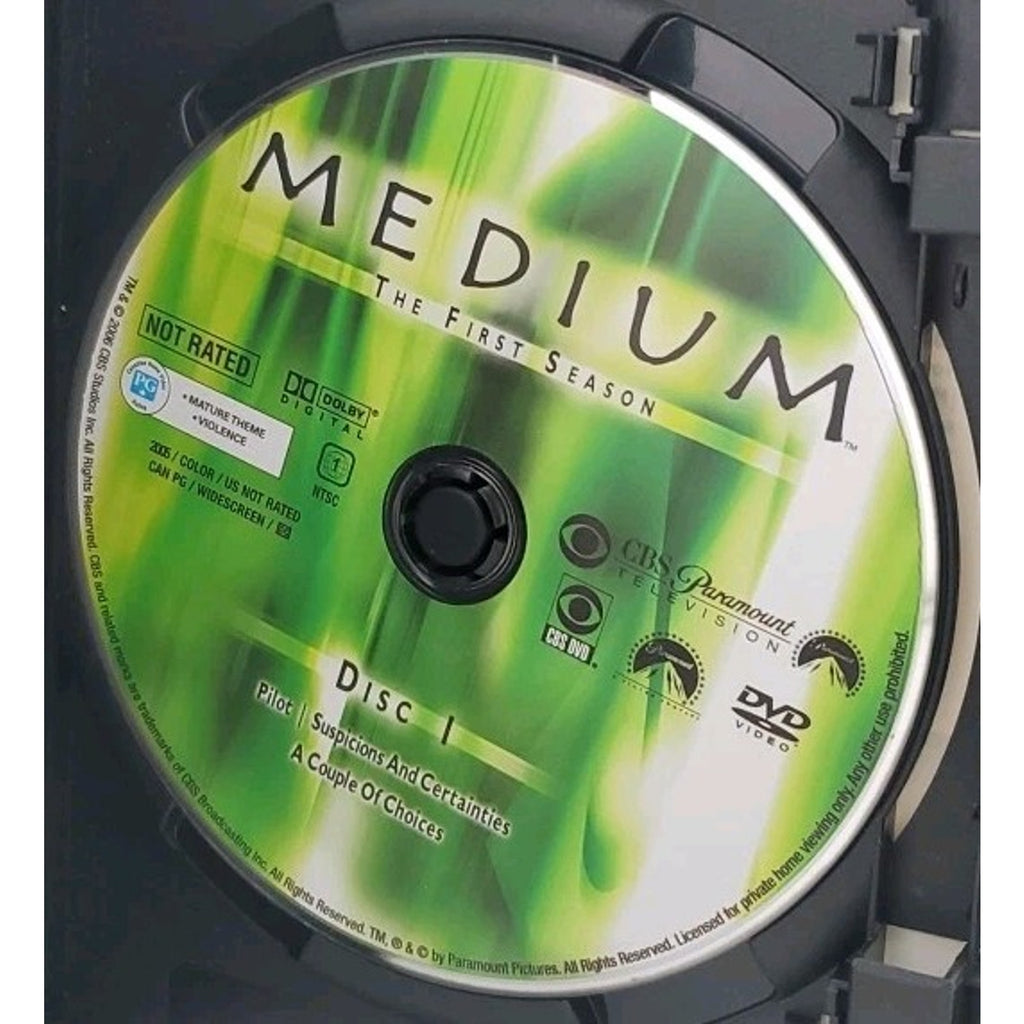 Medium - The Complete First Season (DVD, 2006, 5-Disc Set, Checkpoint)