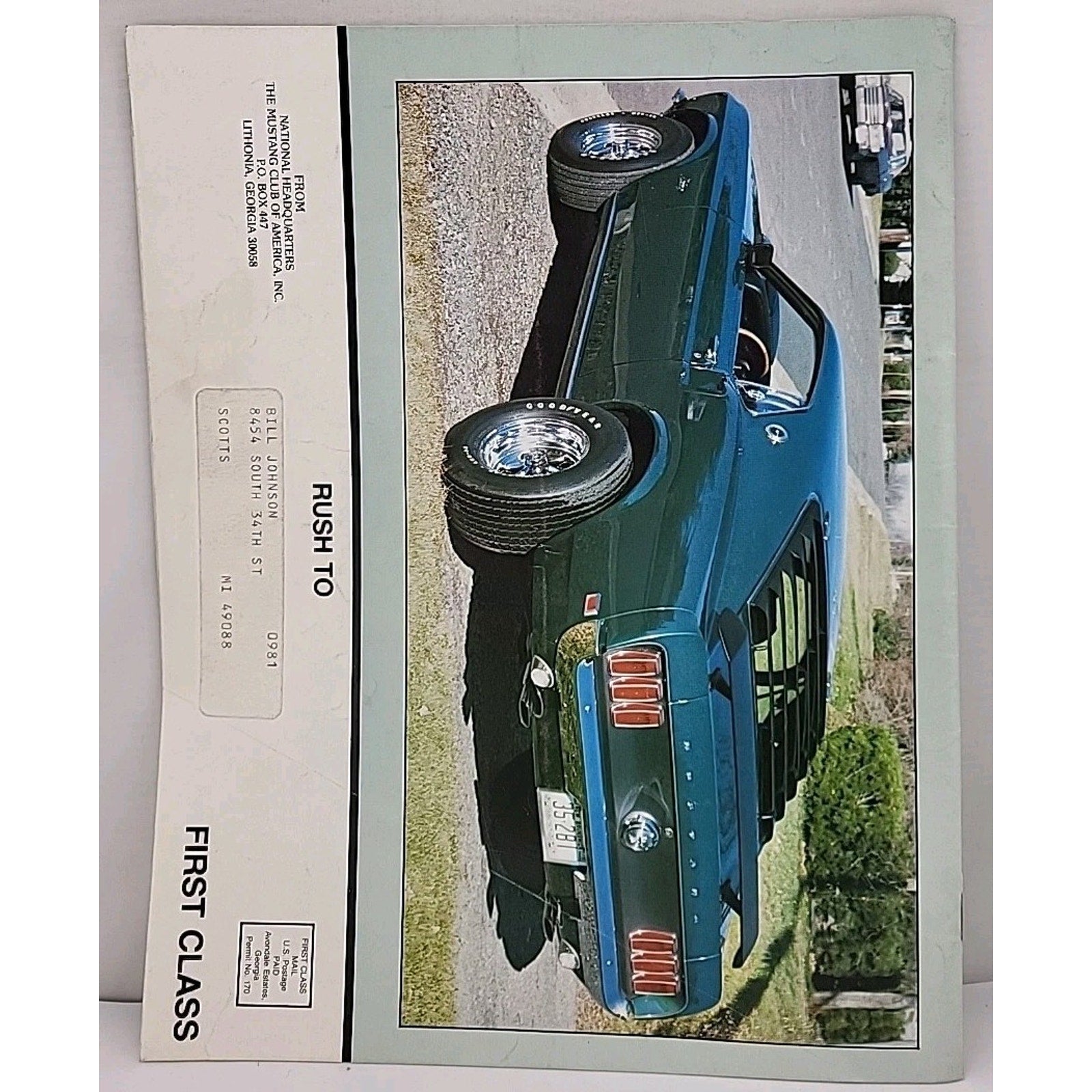 Mustang Times Magazine - Mustang Club Of America - July 1981 - Vol. 5 No. 7