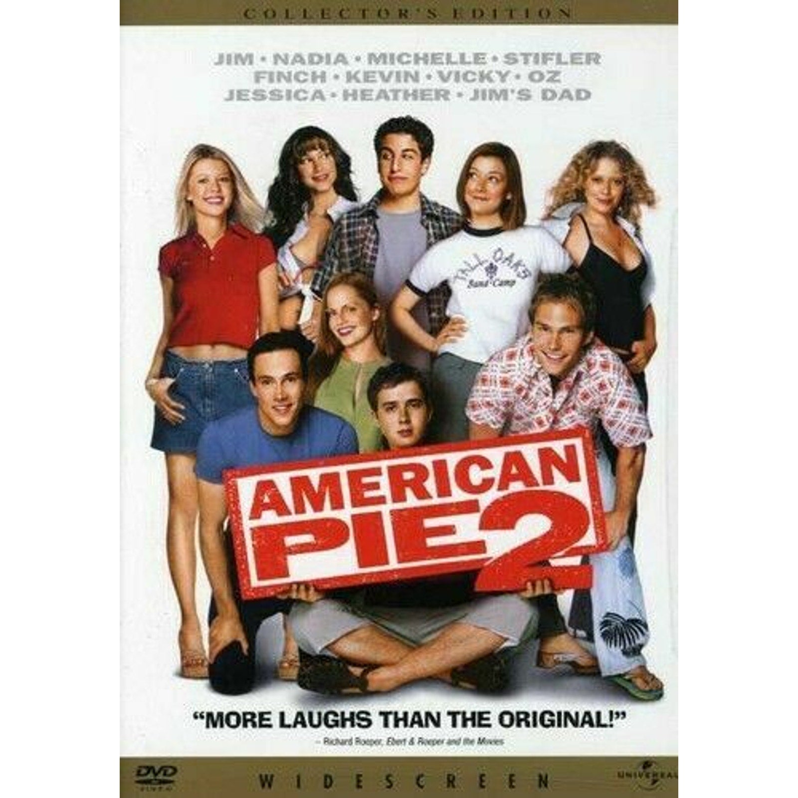 American Pie 2 (DVD, 2002, R-Rated Version Widescreen Collectors Edition)