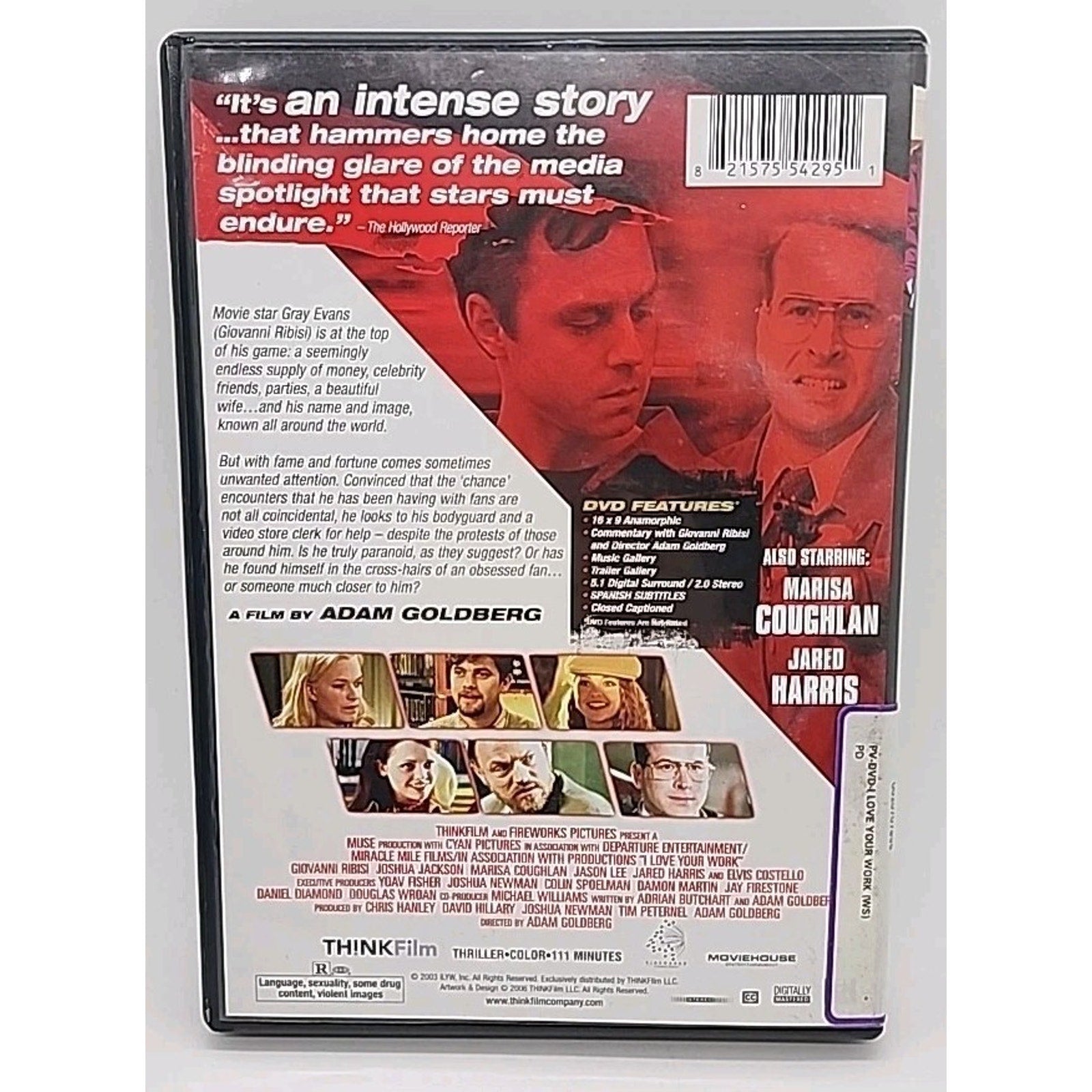 I Love Your Work (DVD, 2003)