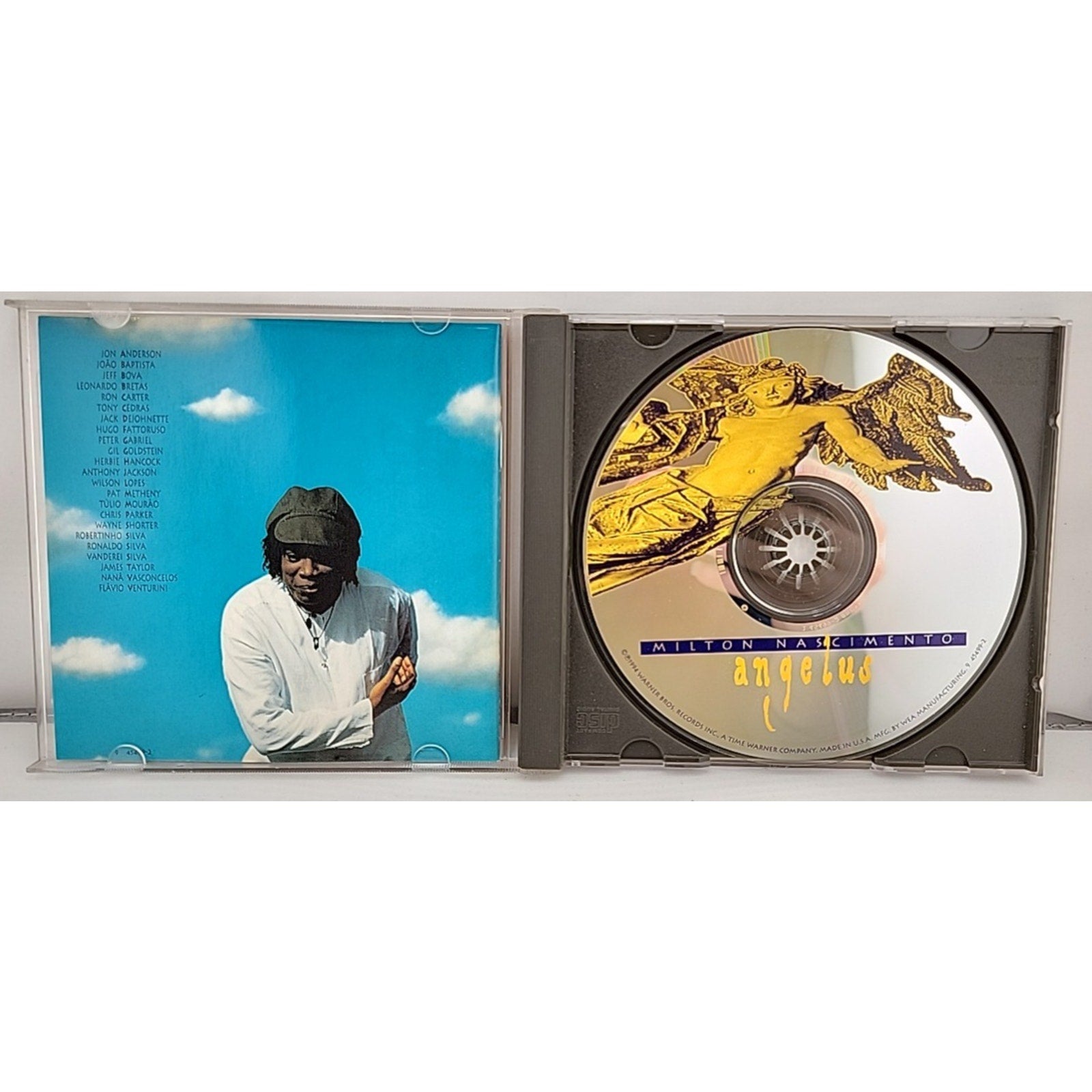 Angelus by Milton Nascimento (CD, Feb-1994, Warner Bros.)