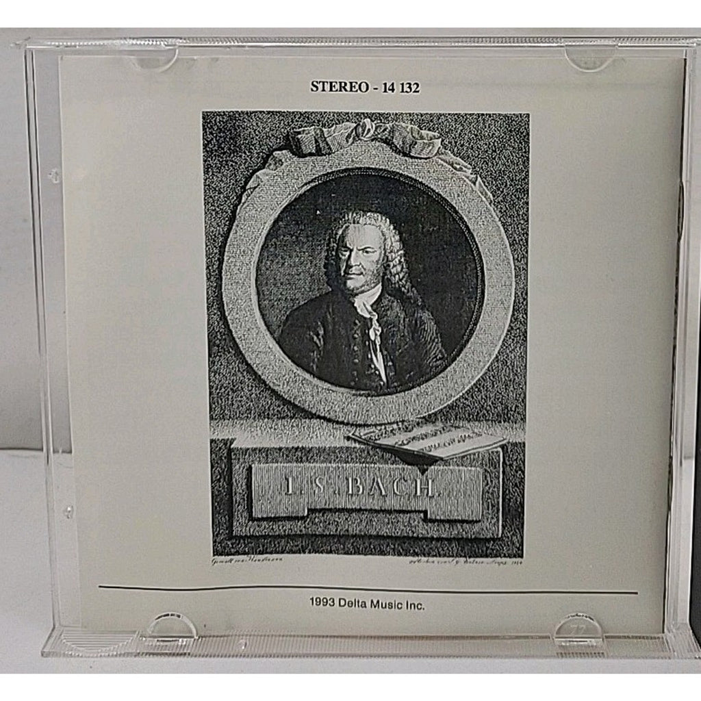 Overture 1/2/Brandenburg Con 5 by J.S. Bach (CD, 1993)