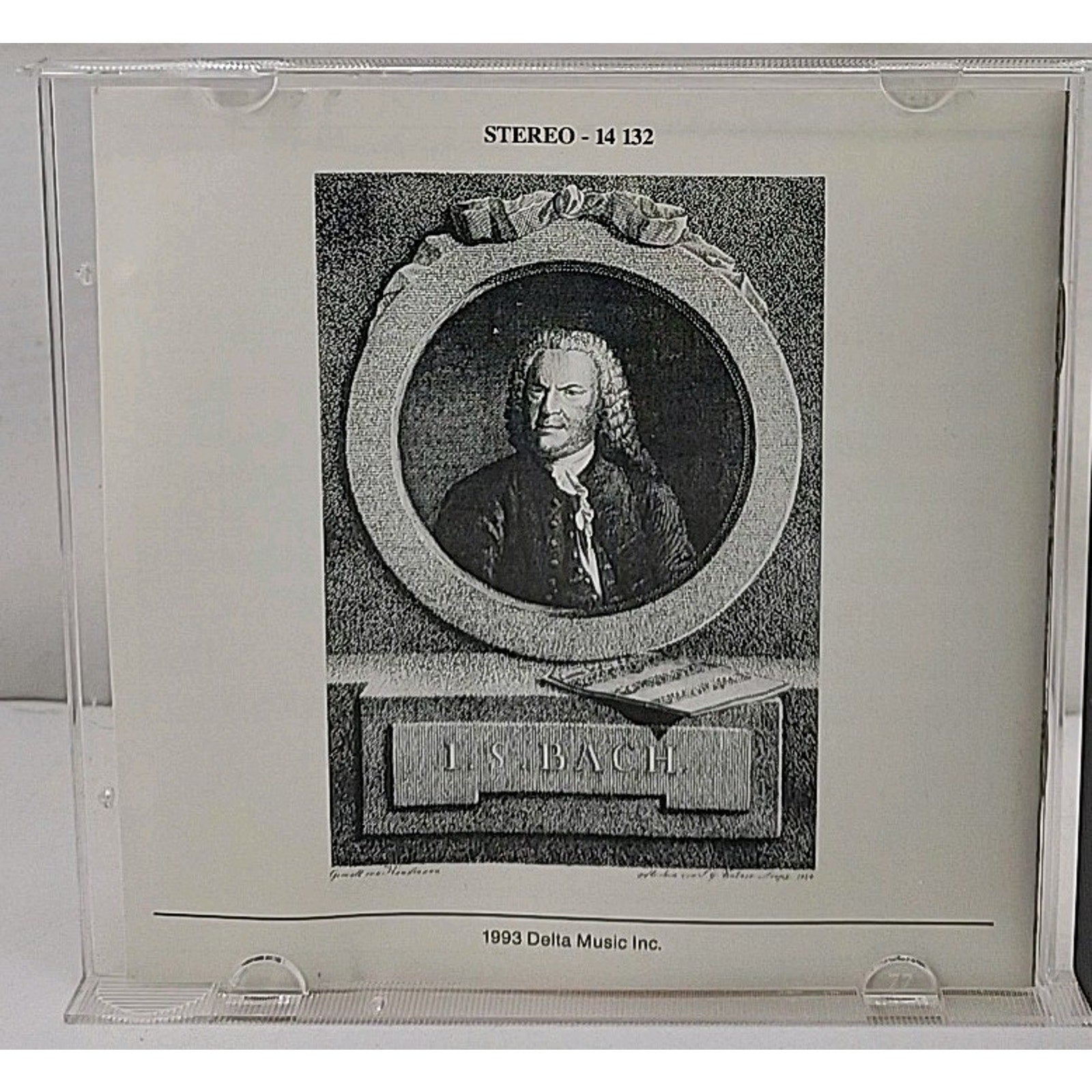 Overture 1/2/Brandenburg Con 5 by J.S. Bach (CD, 1993)