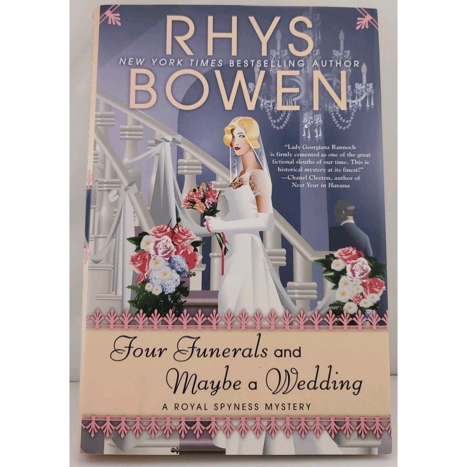 Four Funerals and Maybe a Wedding by Rhys Bowen Hardcover Book