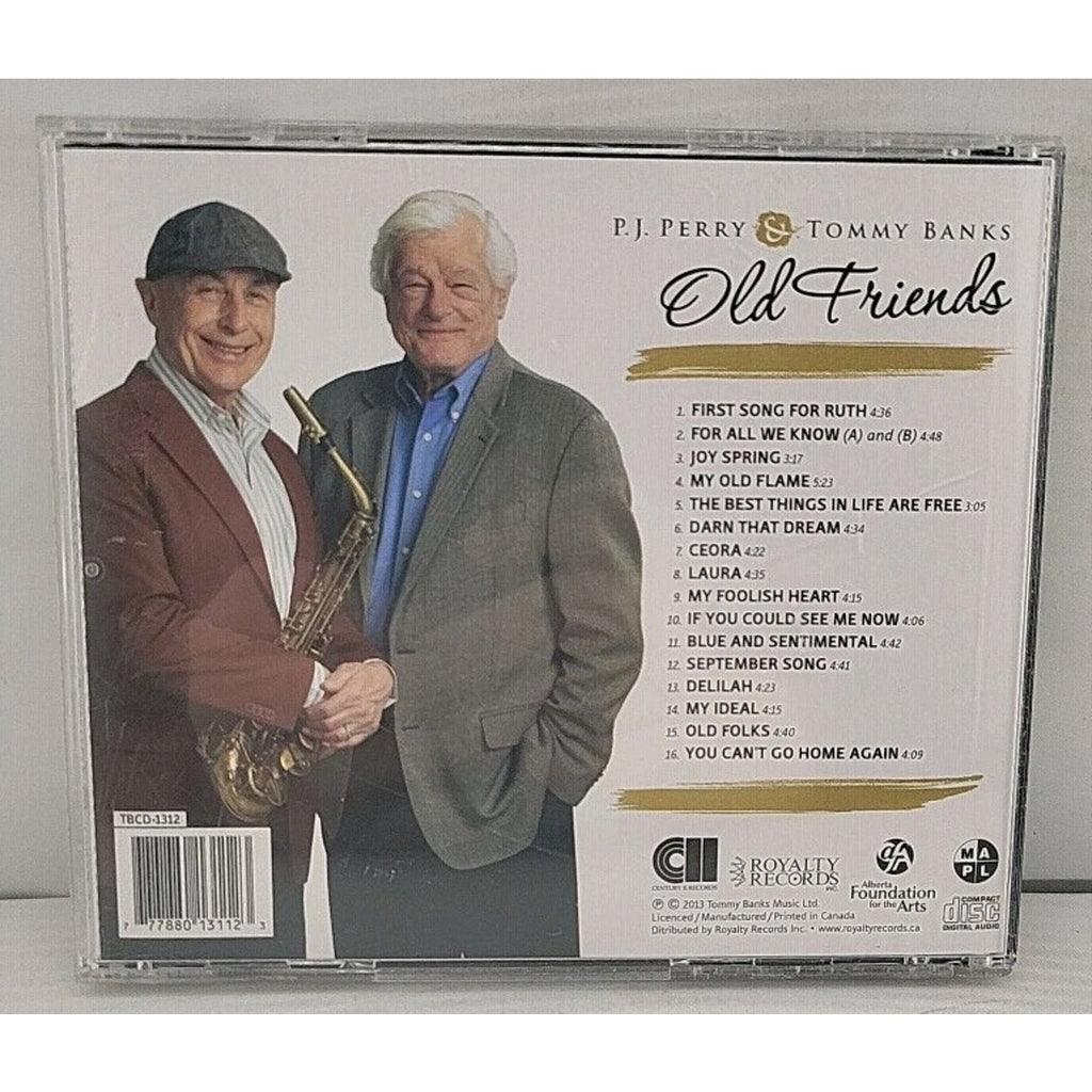 P.j. Perry & Tommy Banks Old Friends (CD)