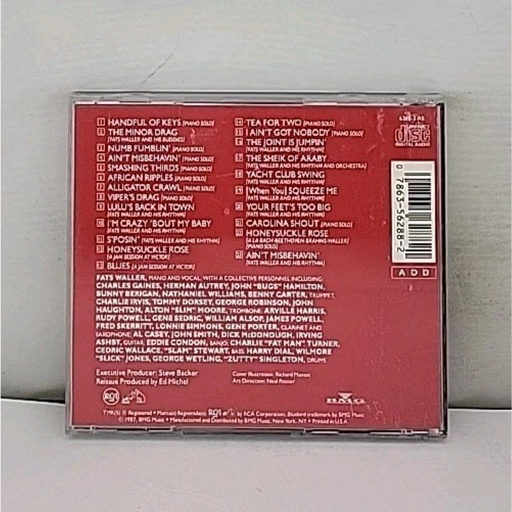 The Joint Is Jumpin' [RCA Bluebird] by Fats Waller (CD, 1987, Bluebird RCA...