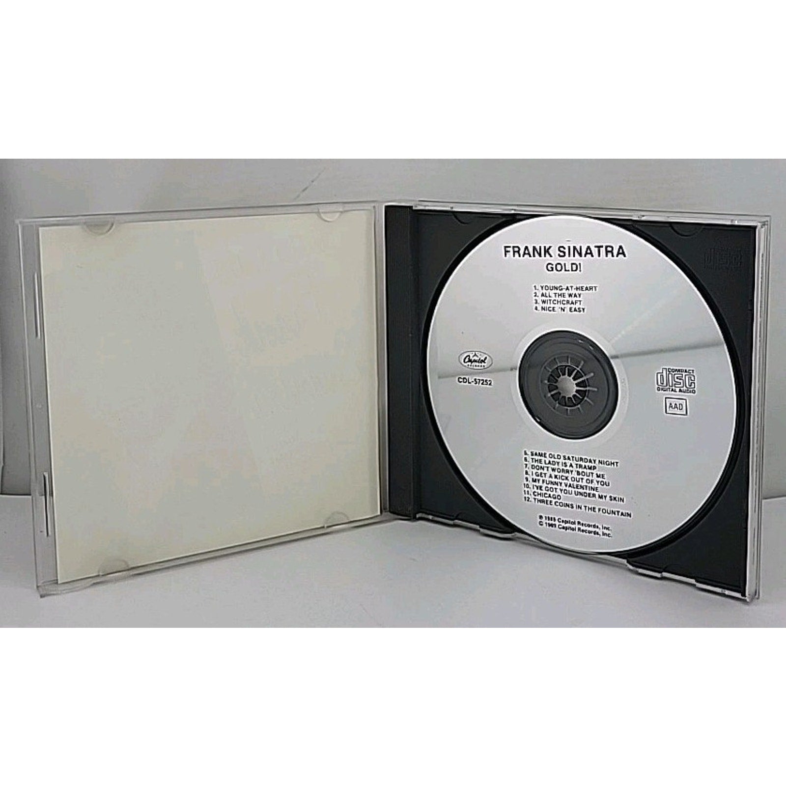 Gold! Frank Sinatra Classic Songs Classic Performances Audio CD