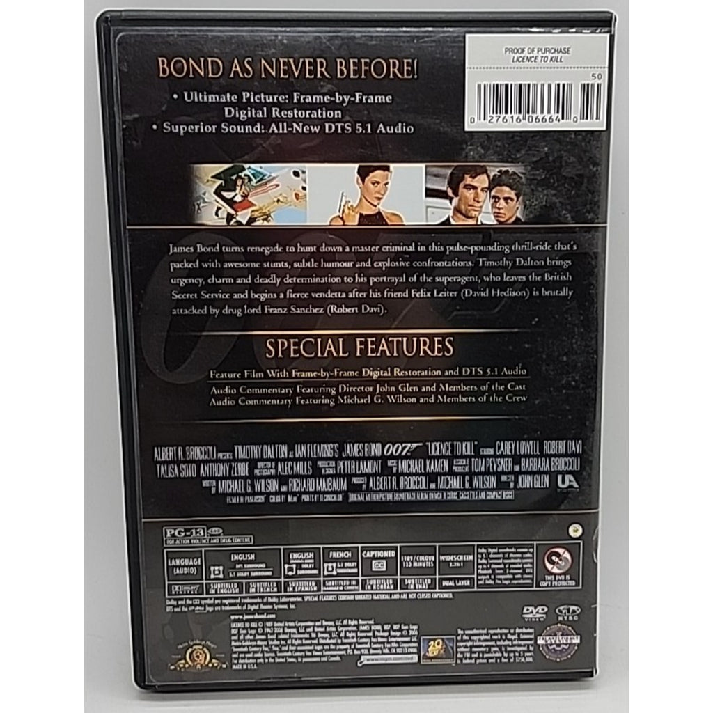 Licence to Kill (DVD, 1989)