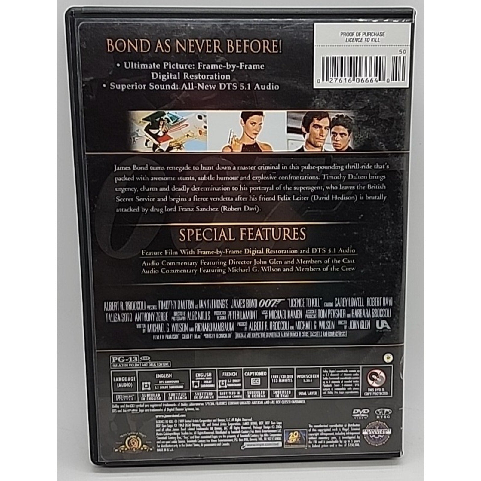 Licence to Kill (DVD, 1989)