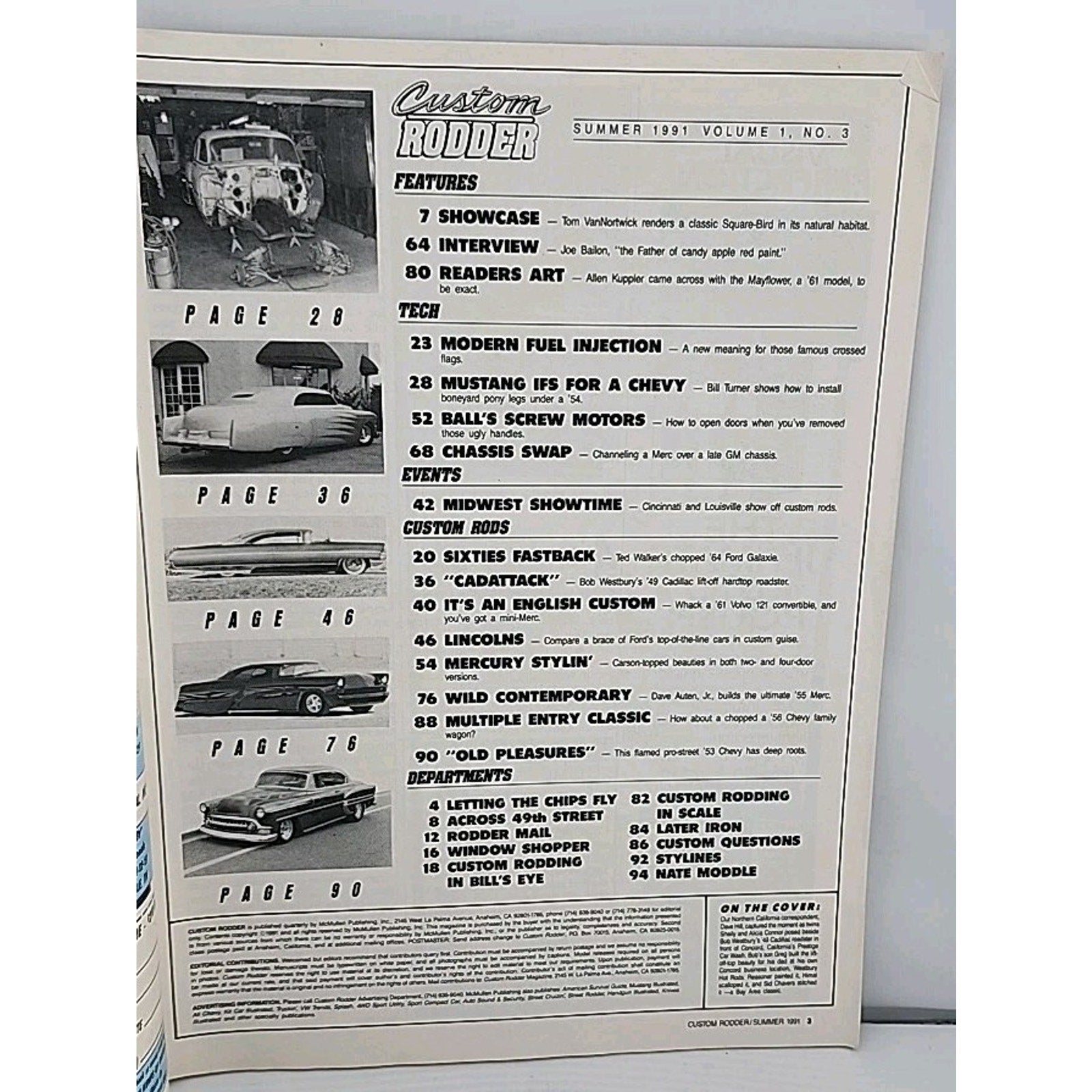 Custom Rodder Summer 1991 Vol 1 No 3