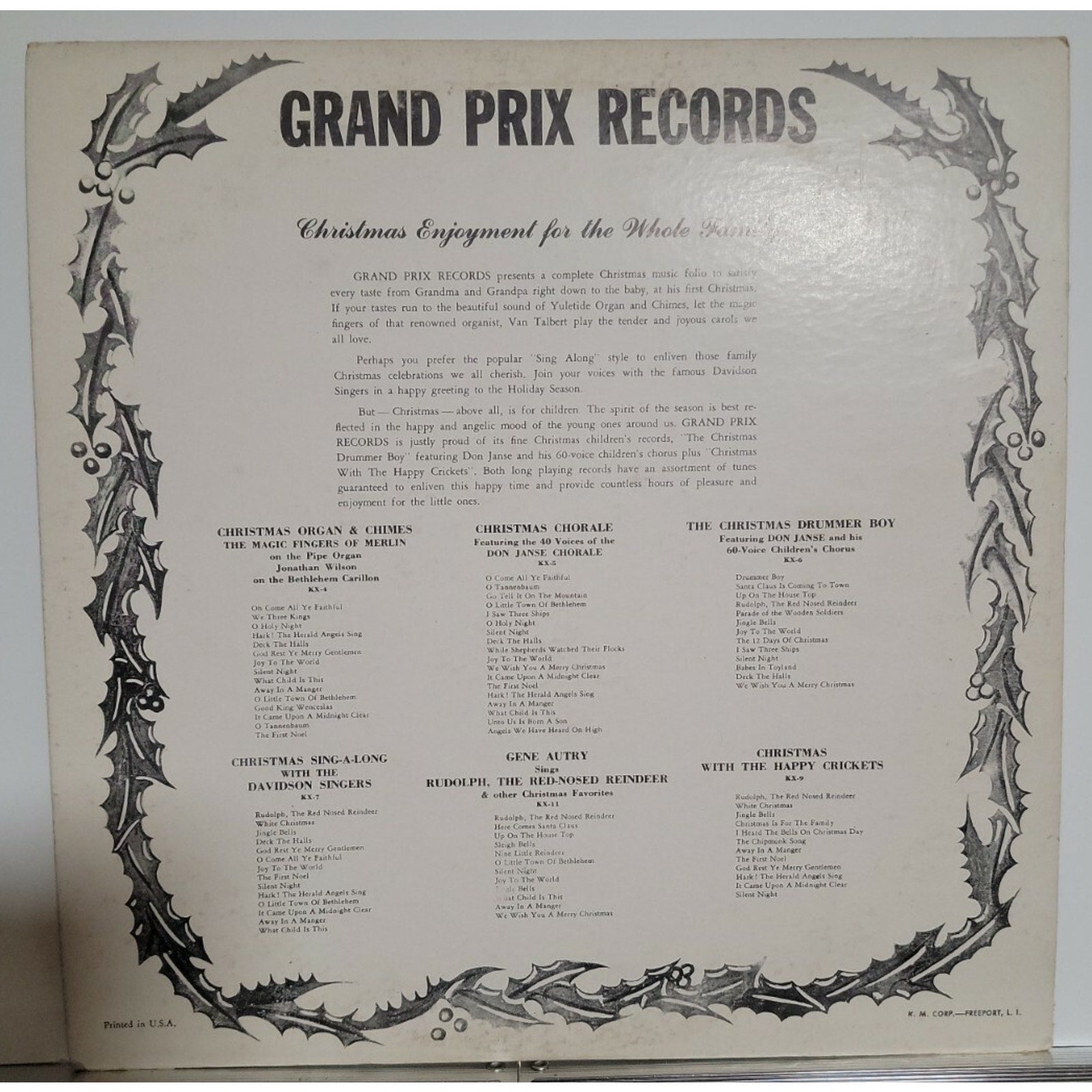 The Don Janse Chorale – Christmas Chorale (Vinyl)