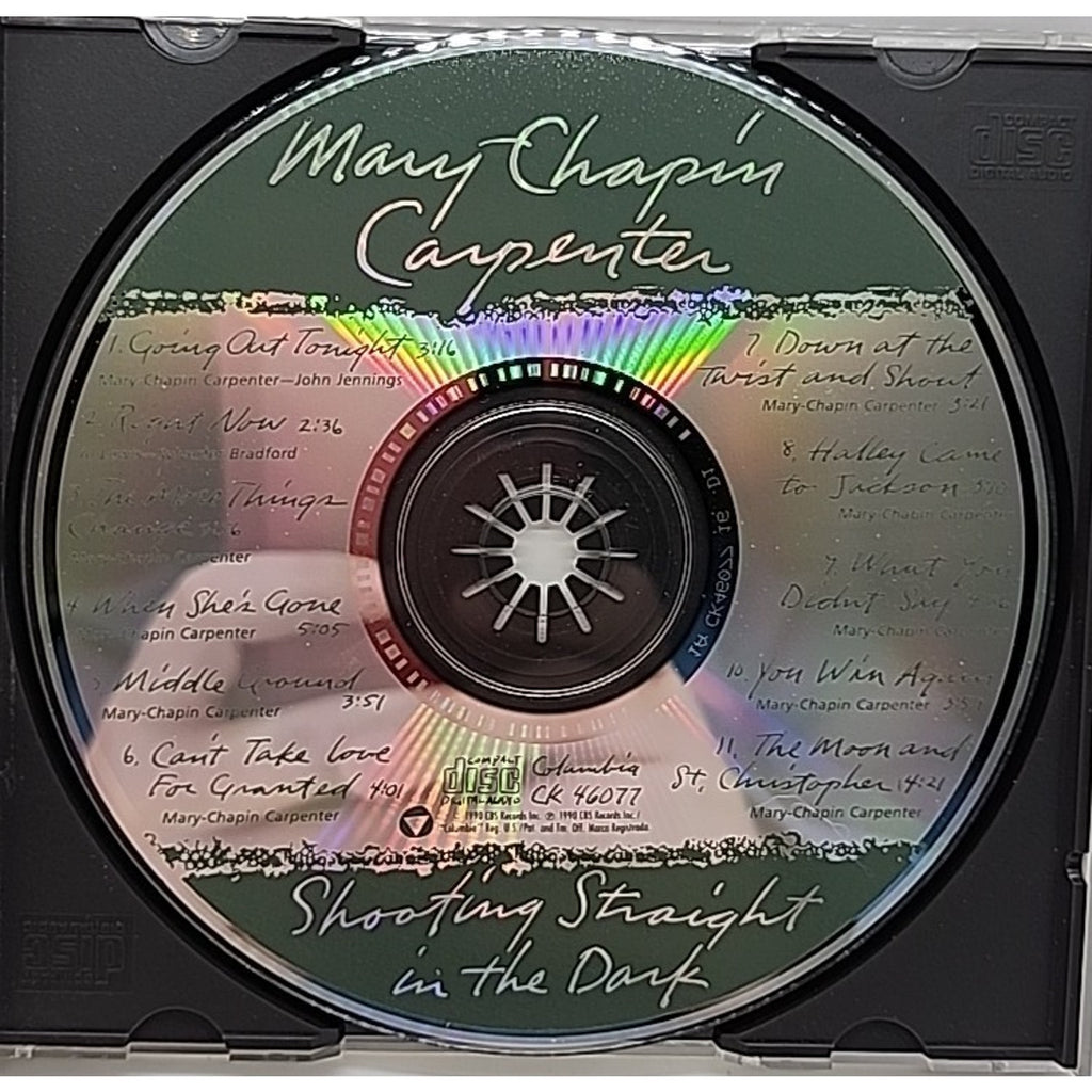 Shooting Straight in the Dark by Carpenter, Mary-Chapin (CD, 1990)