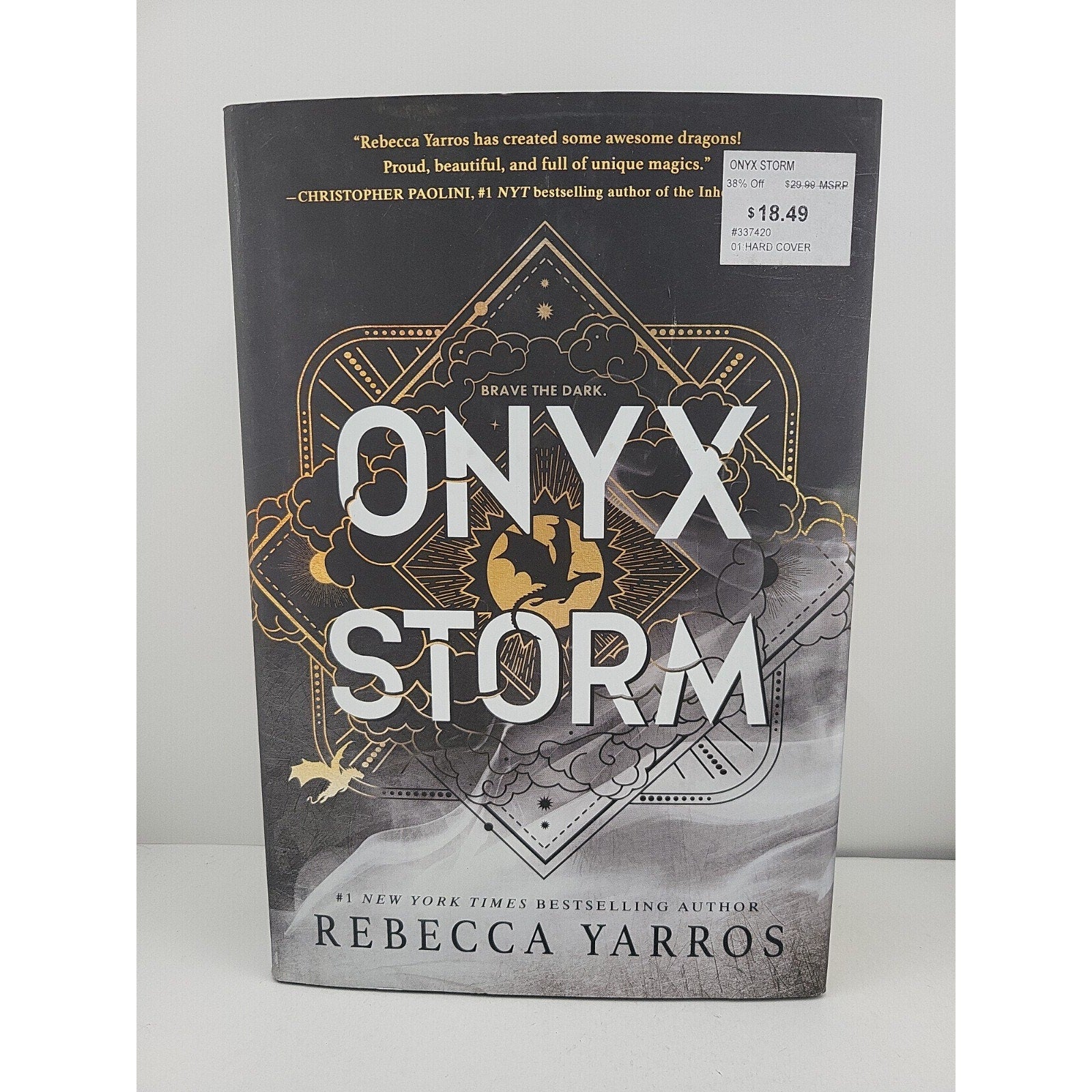 Onyx Storm (Standard Edition) by Rebecca Yarros (2025, Hardcover)