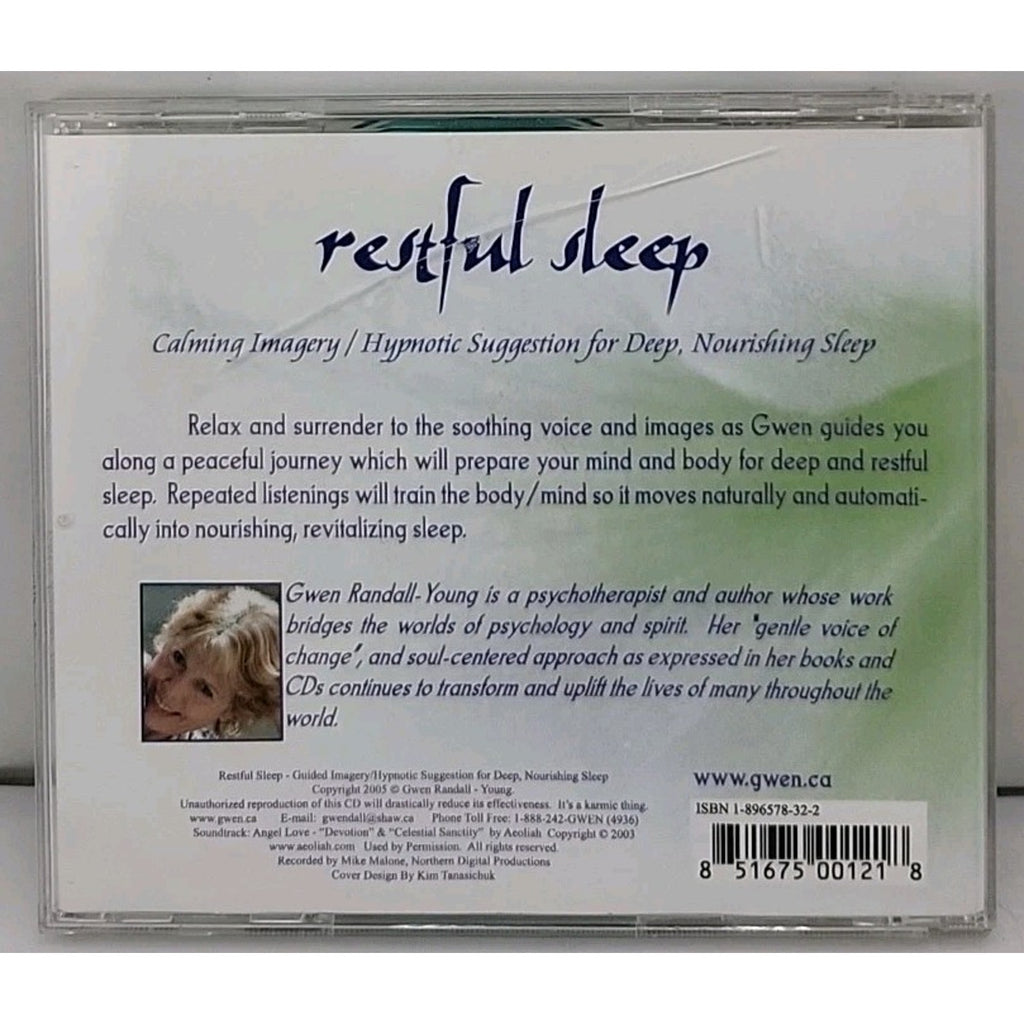 Restful Sleep Gwen Randall-Young CDr