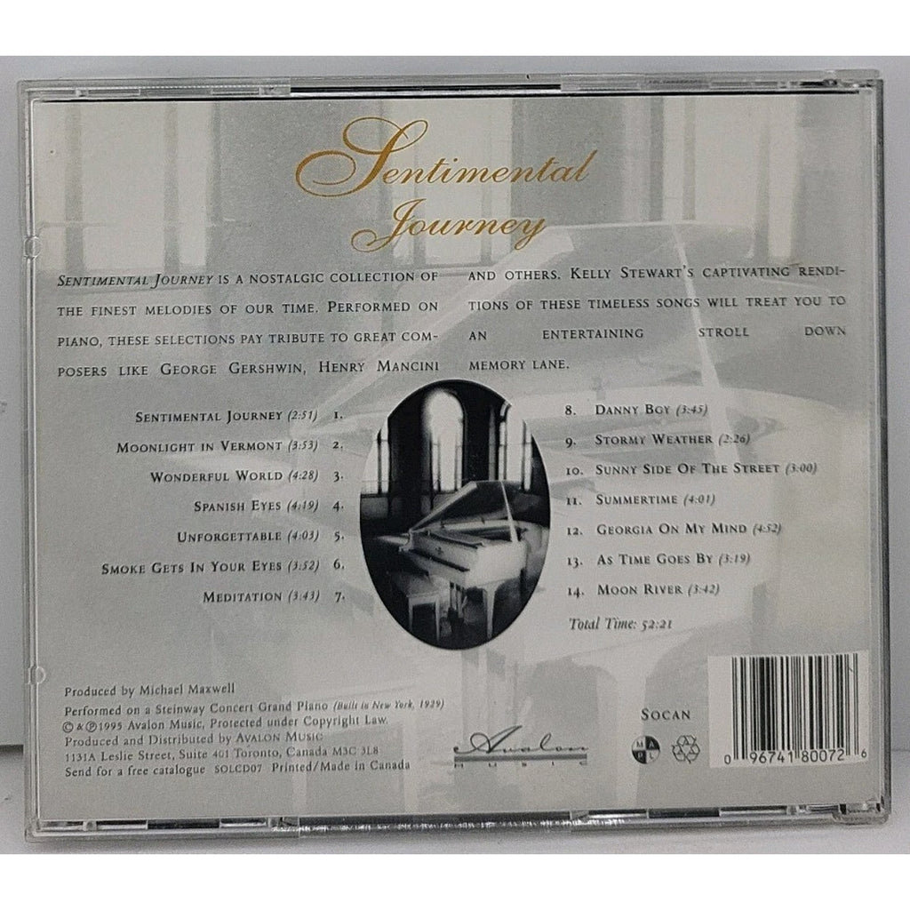 Sentimental Journey by Kelly Stewart (CD, 1998)