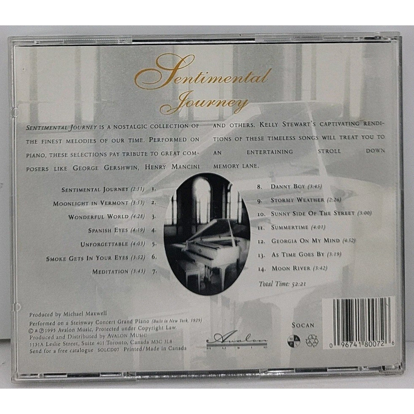 Sentimental Journey by Kelly Stewart (CD, 1998)