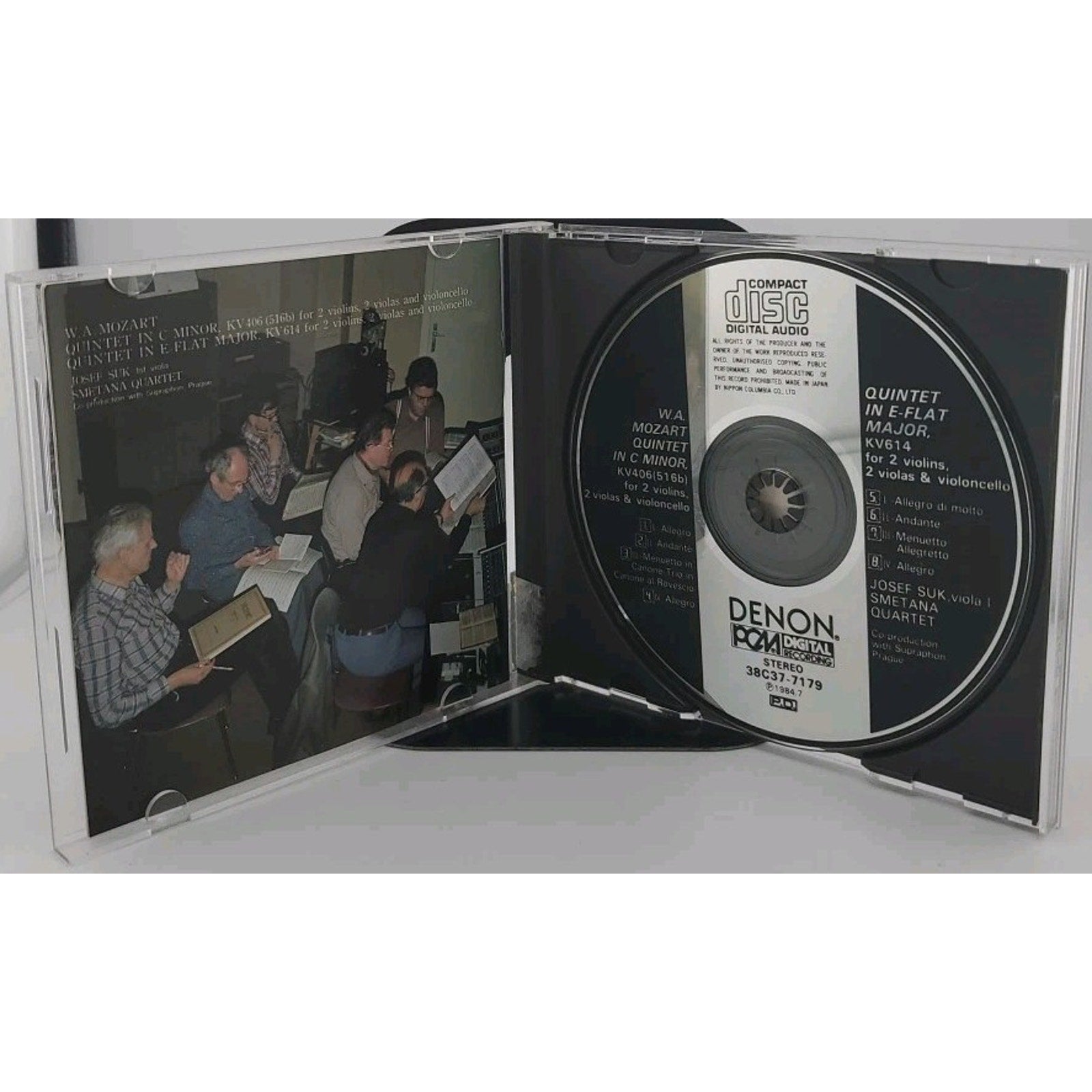 W.A. Mozart Quintets KV406 & KV614 CD