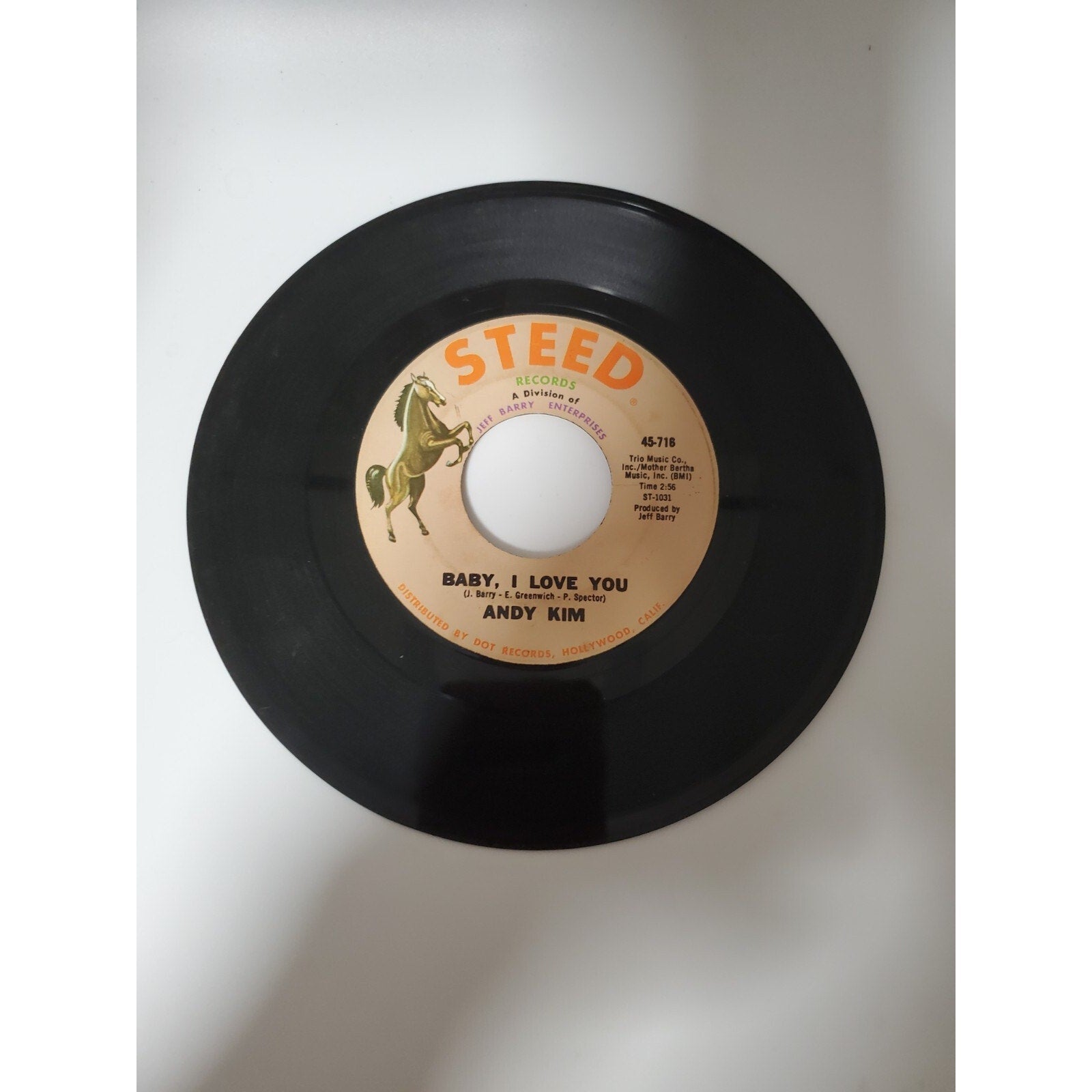 Andy Kim - Gee Girl - 45RPM Record - Singles