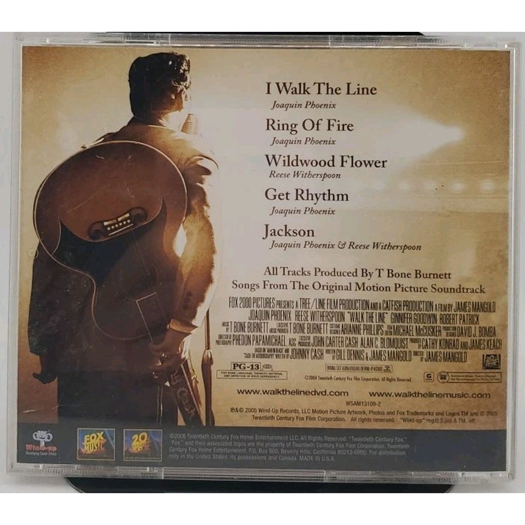 Walk The Line Music CD ~ Songs From The Original Motion Picture