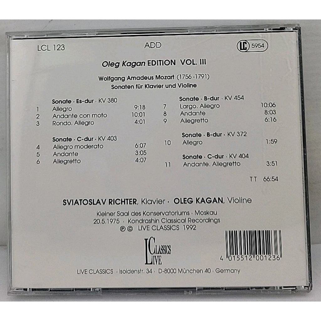 Oleg Kagan Edition, Vol.2 - CD