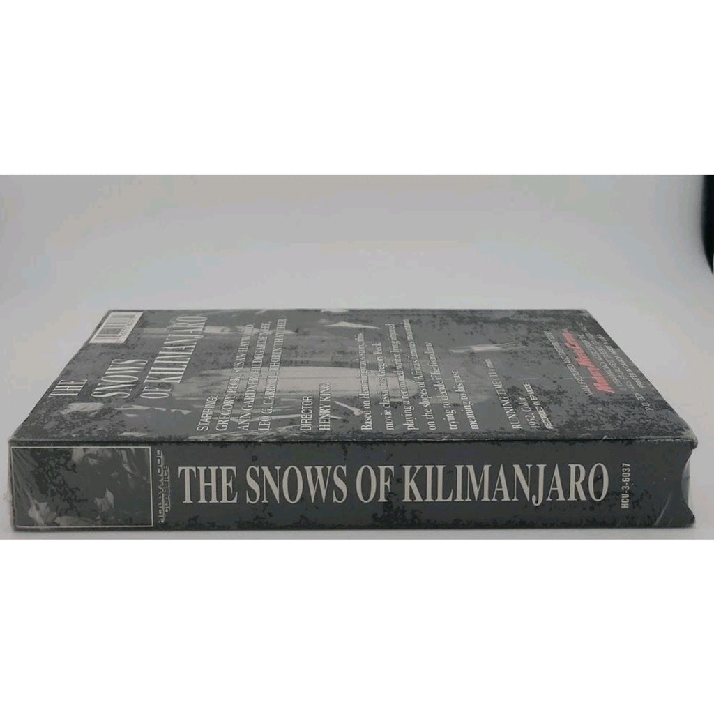 The Snows of Kilimanjaro (VHS/EP, 1999, Collectors Edition) *Brand New*