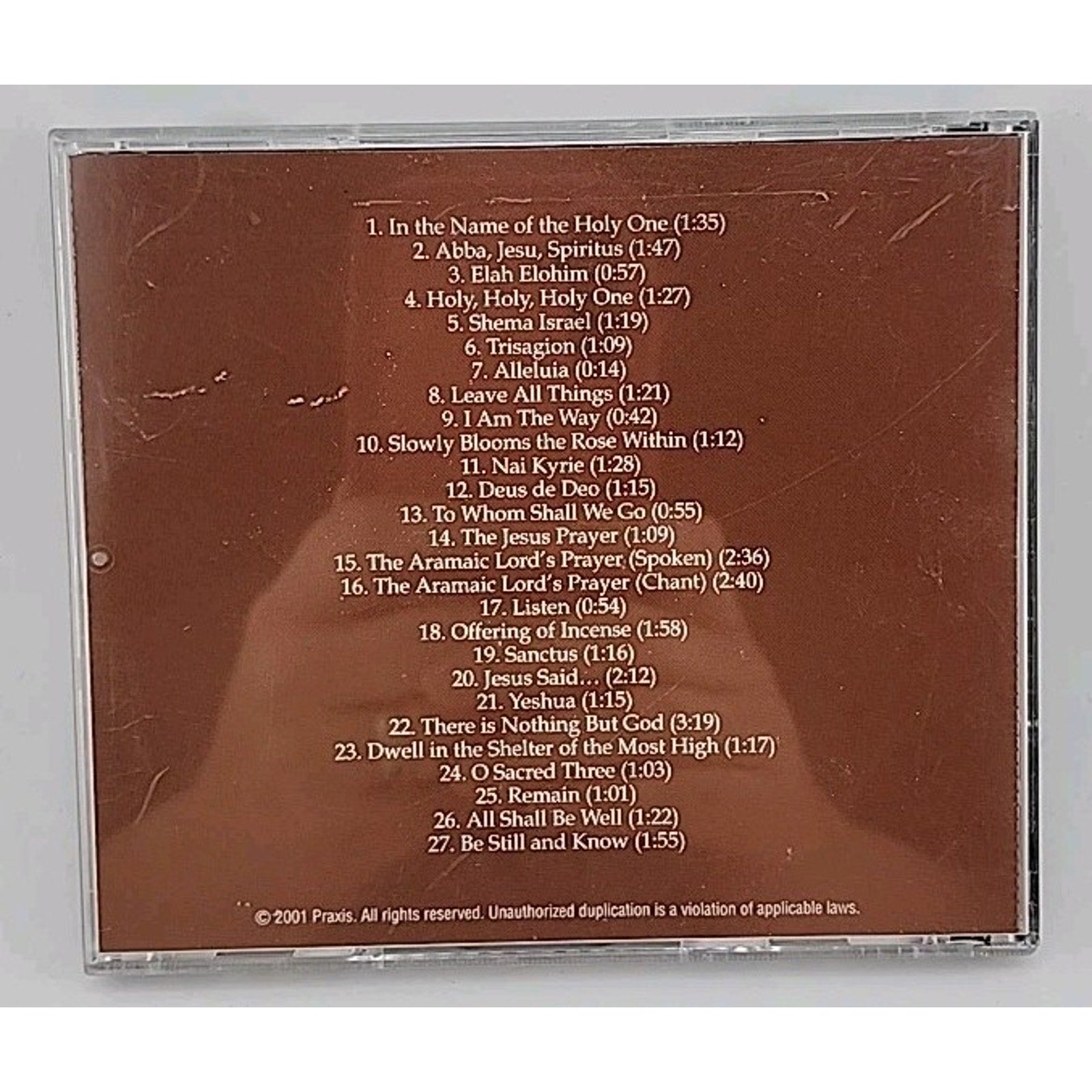 Songs Of Presence Contemplative Chants For The New Millennium (CD)