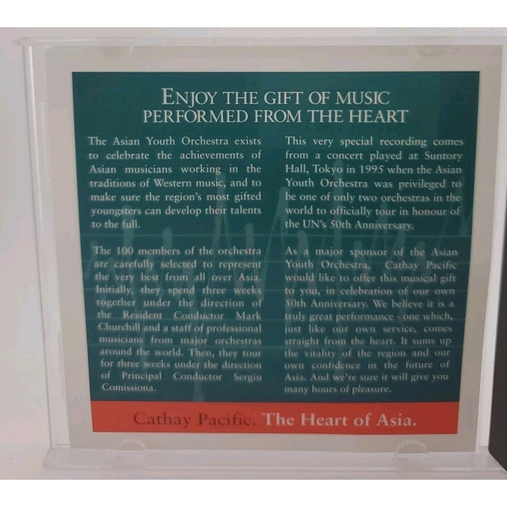Asian Youth Orchestra Music CD - A Concert From The Heart