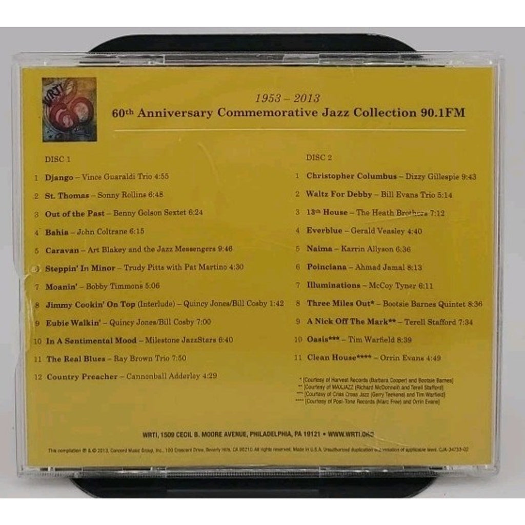 60th Anniversary Commemorative Jazz Collection (1953-2013) 2 CDs