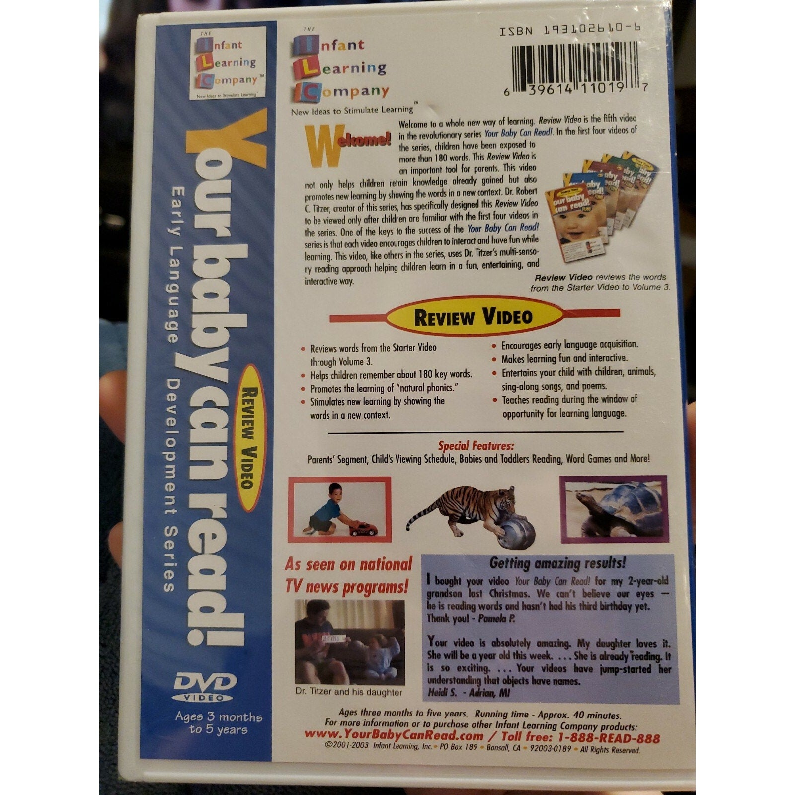 Your Baby Can Read! (DVD)