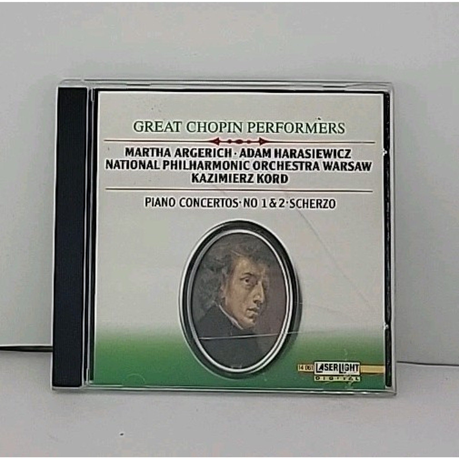 Great Chopin Performers - Piano Concerto 1 & 2 / Scherzo CD Martha Argerich