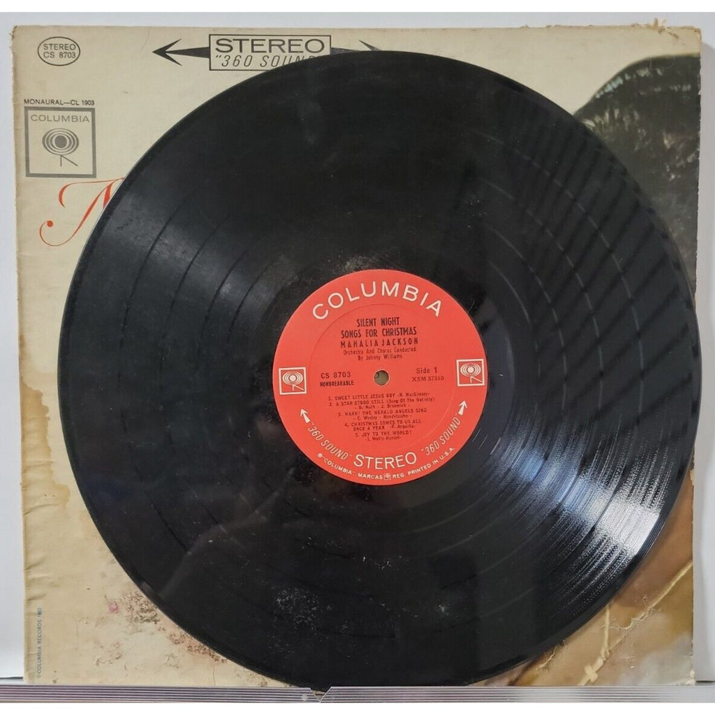 Mahalia Jackson – Silent Night - Songs For Christmas (Record)