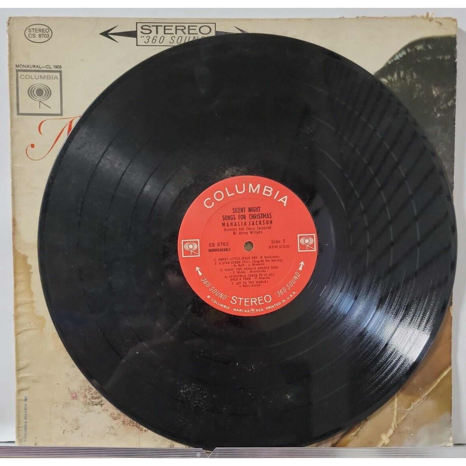 Mahalia Jackson – Silent Night - Songs For Christmas (Record)