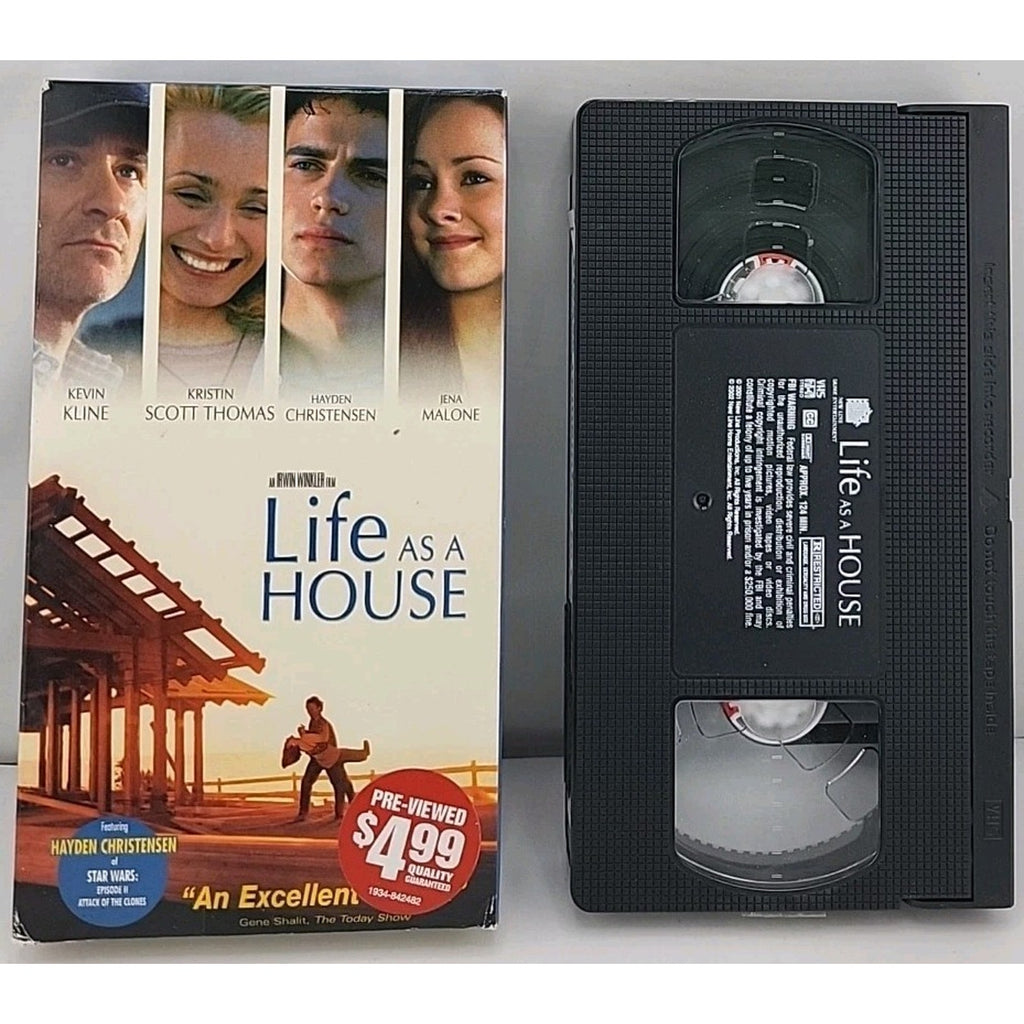 Life as a House (VHS, 2002)