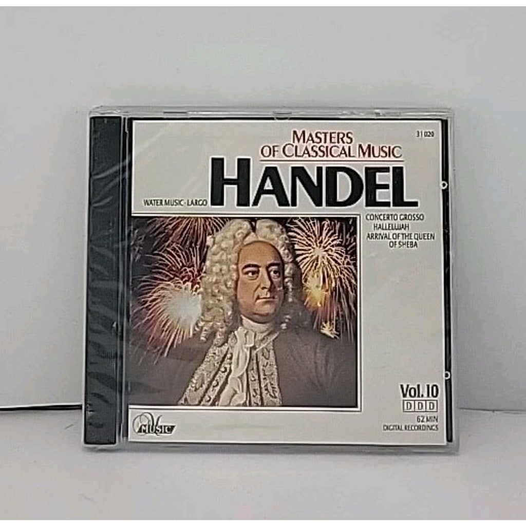 Masters Of Classical Music: Handel - Vol. 10 (CD, 1998) *Brand New*